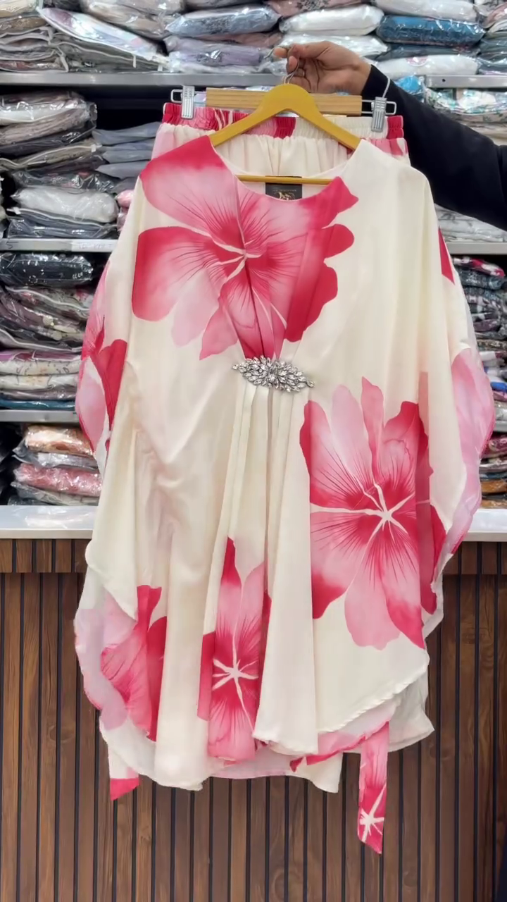 Cream Embroidered Farshi Set – Just ₹149 - Image 6