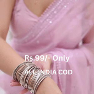 Elegant Baby Pink Saree at Just Rs.99