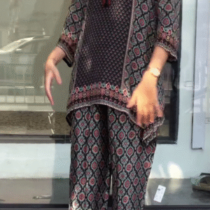 Elegant Printed Co-Ord Set – Smart Everyday Ethnic Comfort