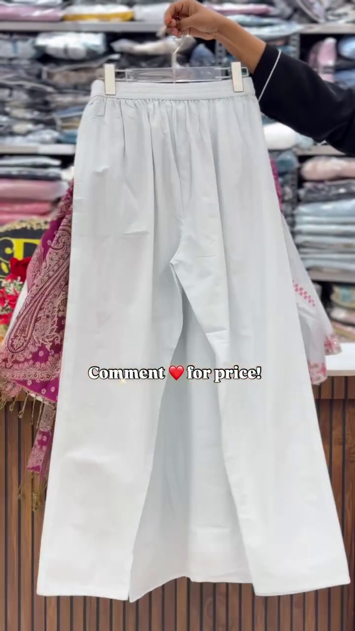 Graceful White Kurti with Pink Printed Dupatta – Elegant Ethnic Style - Image 4