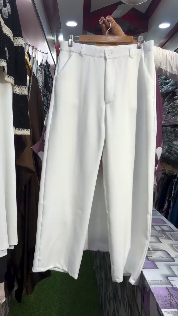 Purple Ombre Floral Shirt Set – Soft & Elegant Casual Look - Image 7