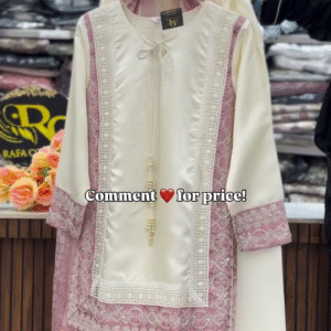 Elegant Blue & Cream Designer Coord Set – Premium Festive Look