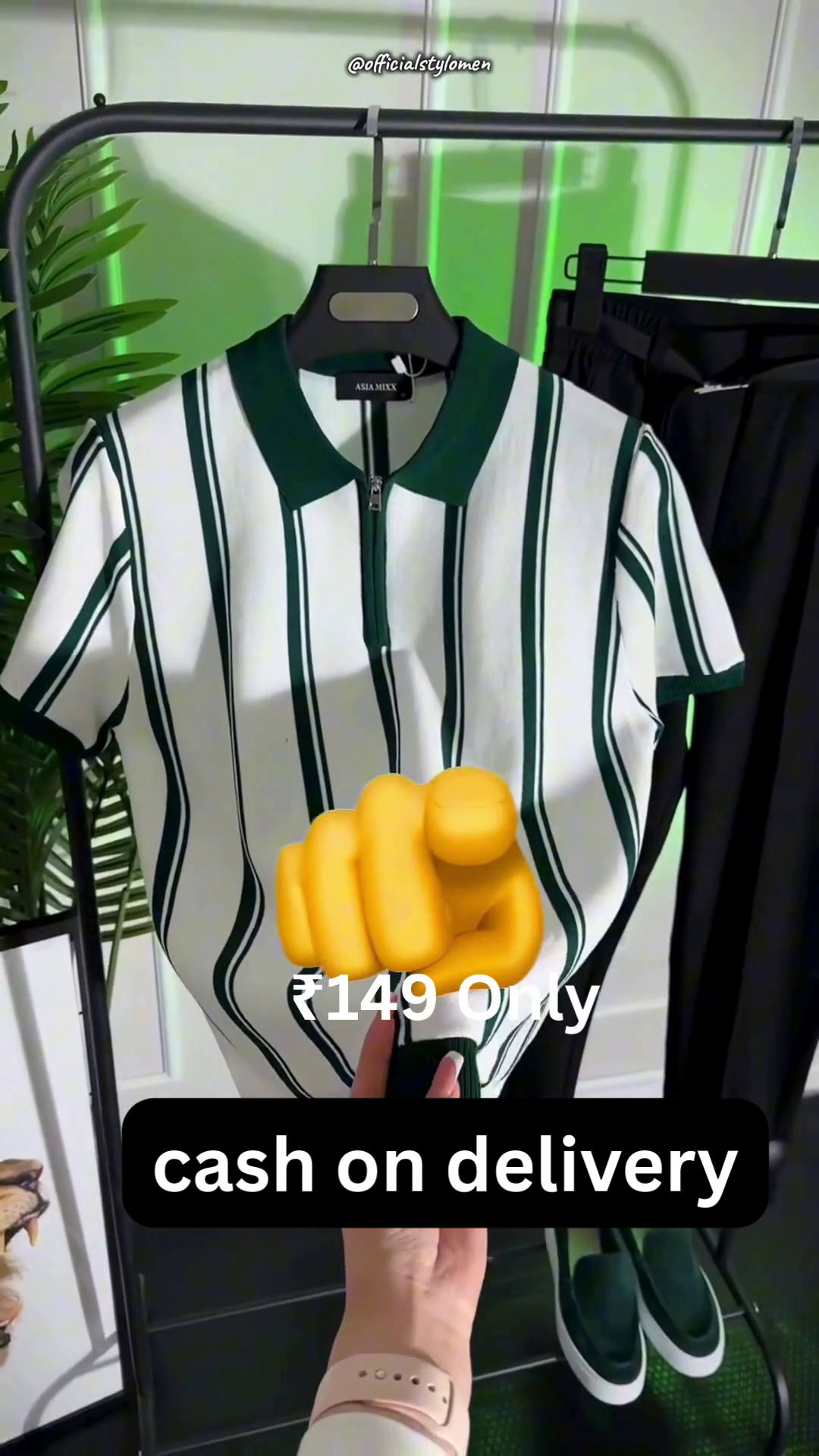 Modern Striped Polo Co-Ord Set – Smart Casual Redefined - Image 6