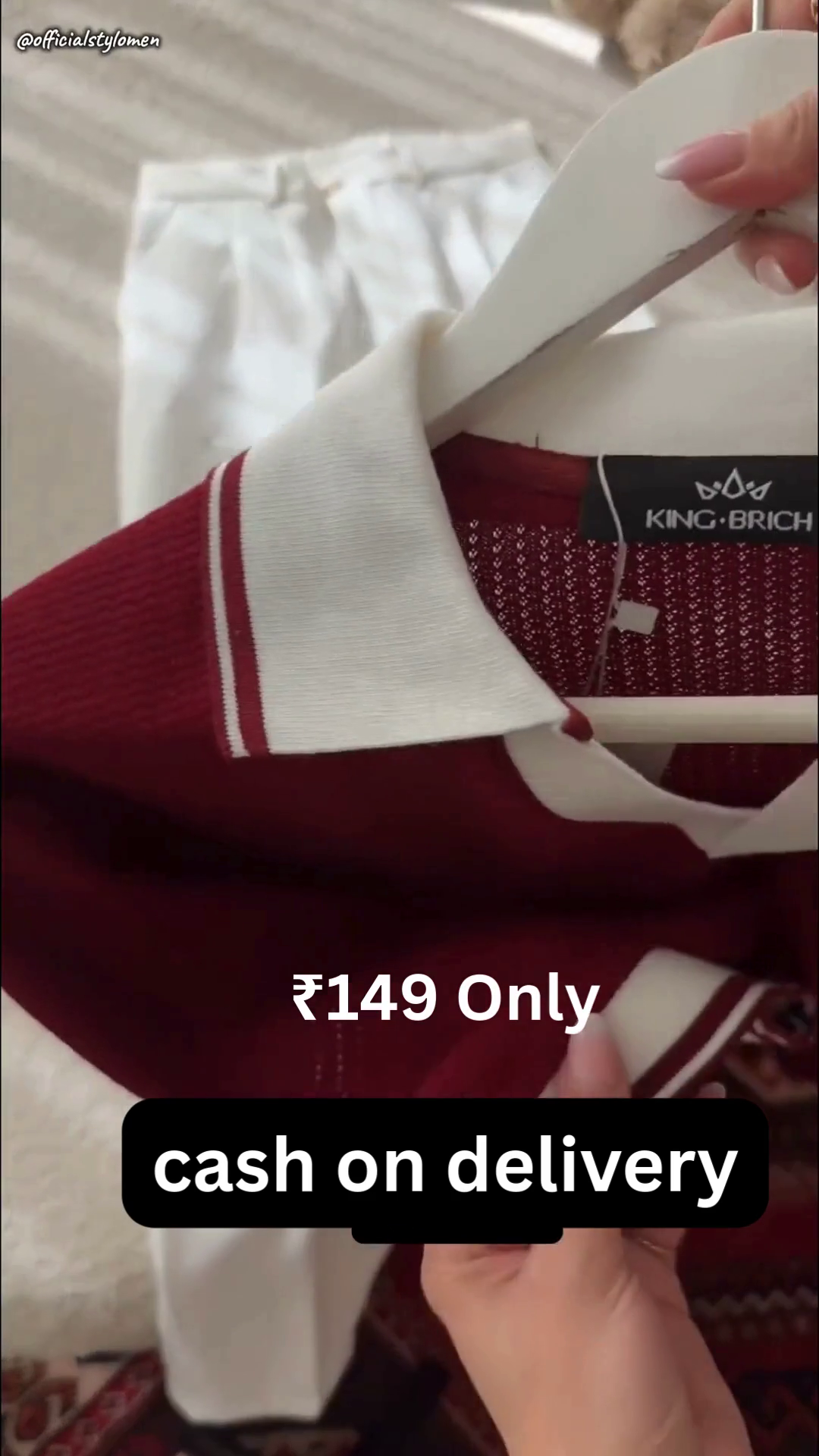 Modern Striped Polo Co-Ord Set – Smart Casual Redefined - Image 4