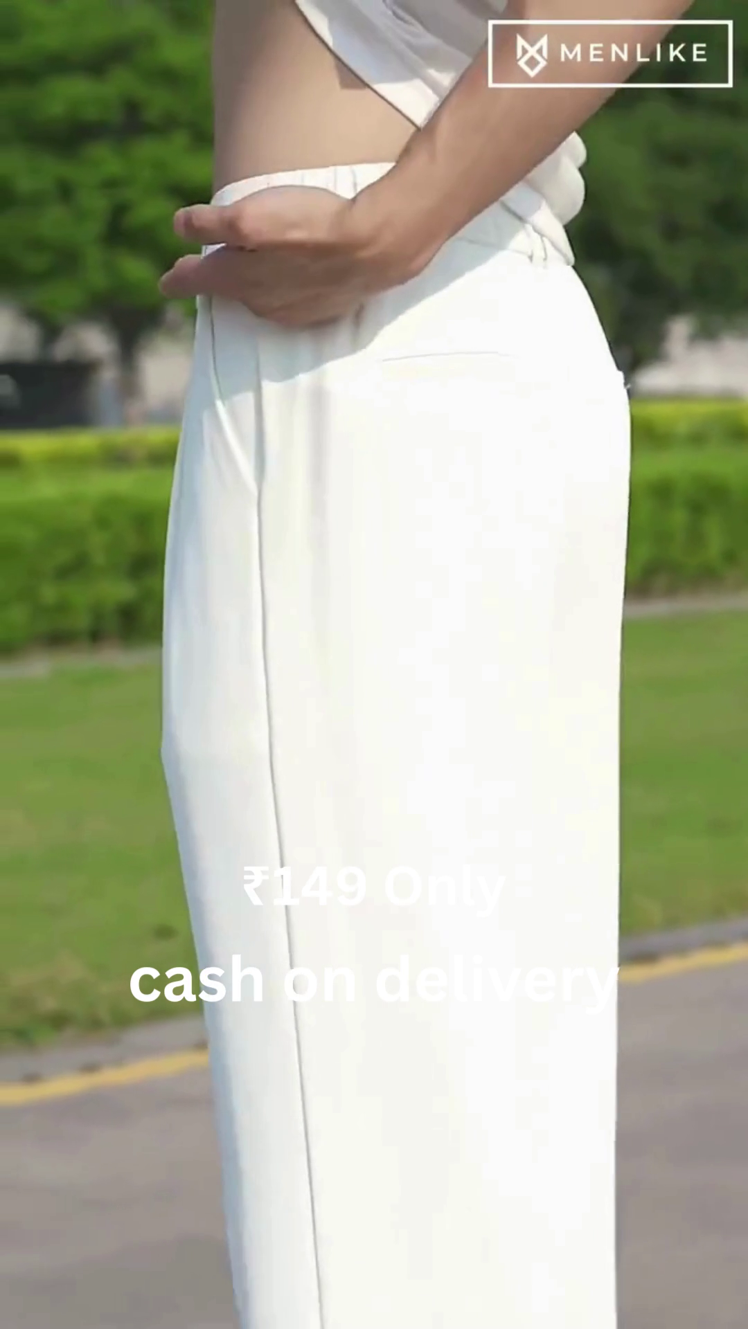 Premium Black Trousers – Minimal Street Style at ₹149 | Order Now with Cash on Delivery - Image 5