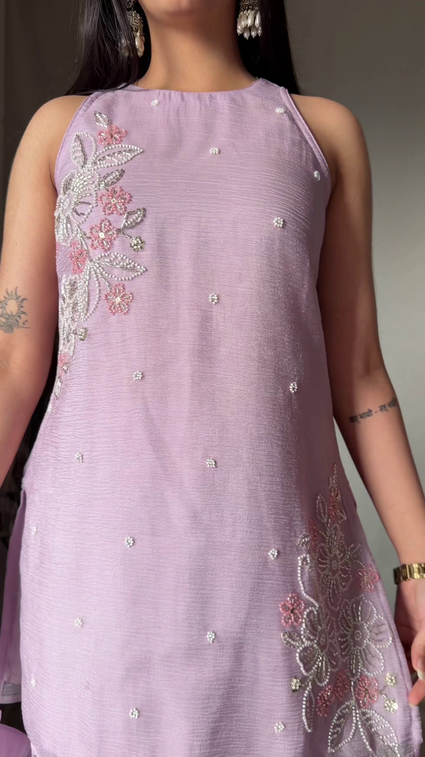 Mustard Yellow Festive Suit with Graceful Dupatta - Image 4