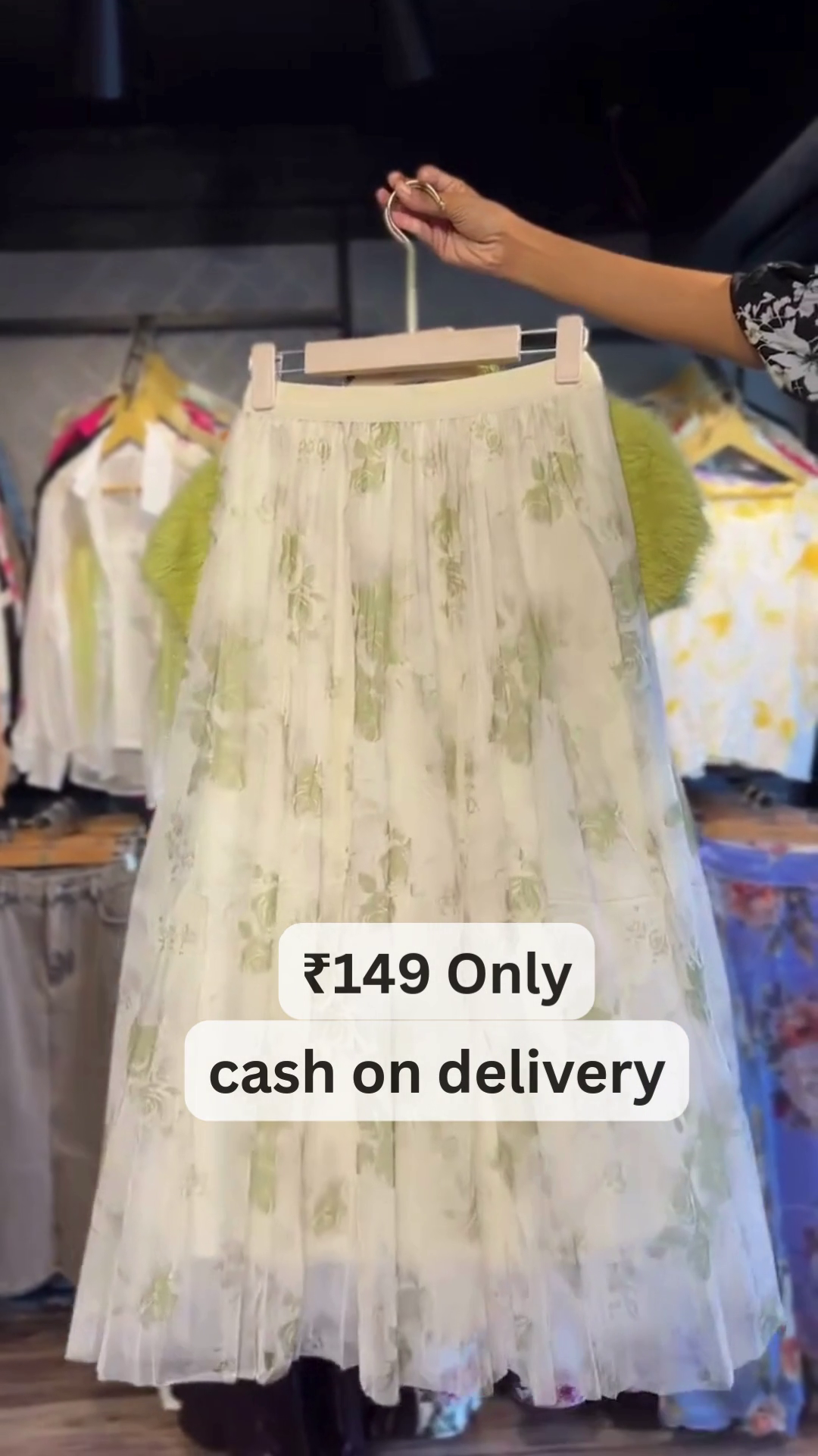 Trendy Lime Green Fuzzy Crop Sweater – Just ₹149 - Image 3