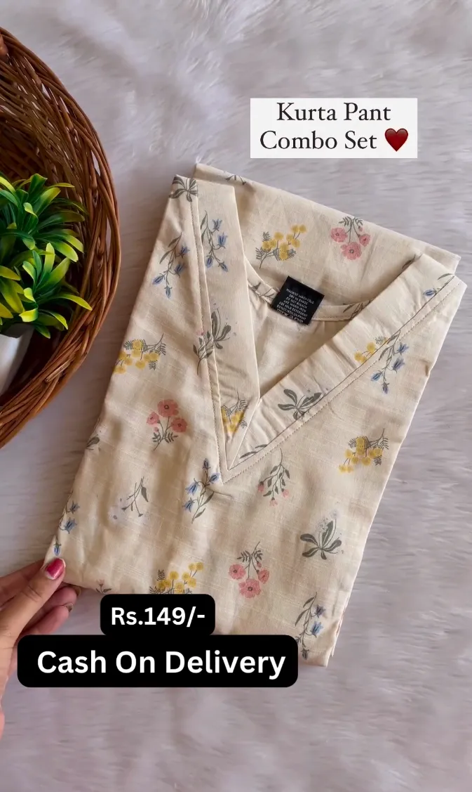 Timeless Trends: Kurta Pants Ensembles