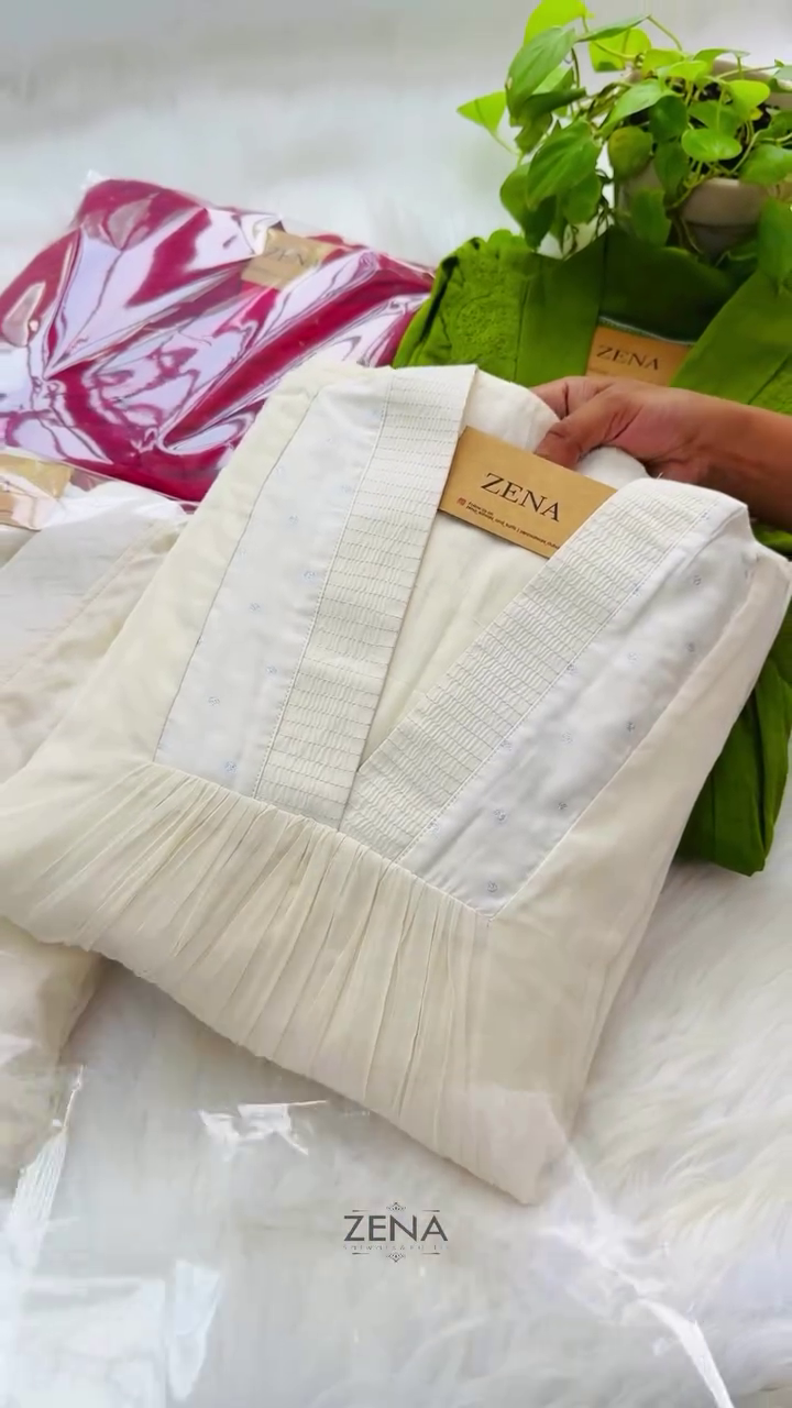 Signature Anarkali 💛 – Premium Pure Mul Cotton🌿 - Image 2