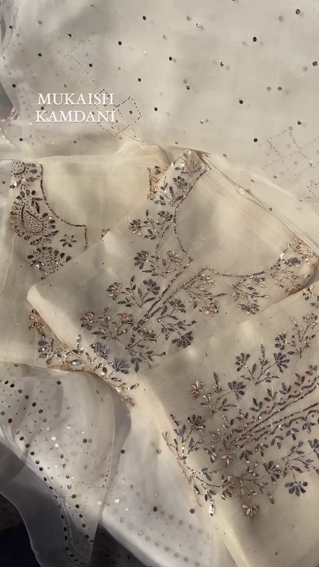 Net/Lace Kurta & Churidar Material – Embellished - Image 6