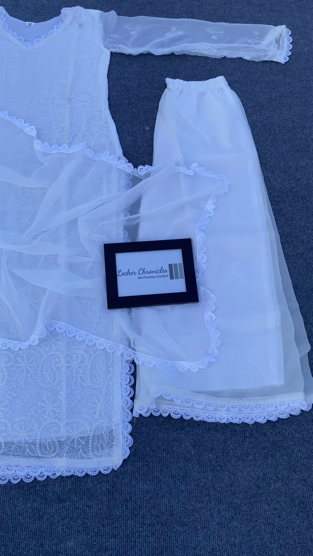 GEORGETTE FABRIC EMBROIDERY KURTI SET - Image 3