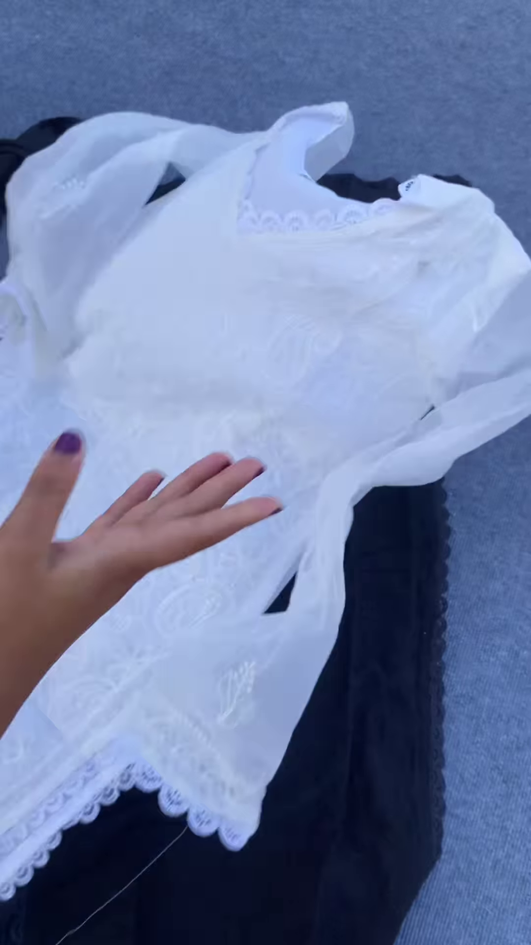 GEORGETTE FABRIC EMBROIDERY KURTI SET - Image 6