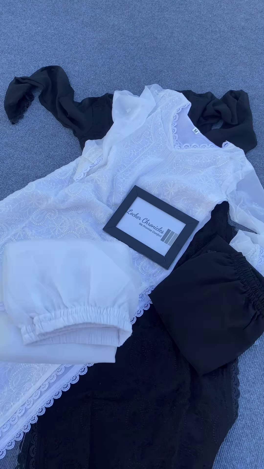 GEORGETTE FABRIC EMBROIDERY KURTI SET