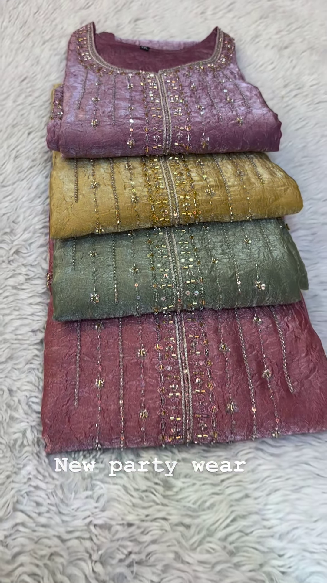 Elegant South Asian Party Wear Collection: A Symphony of Colors and Embellishments - Image 5