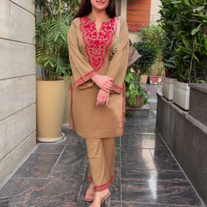 Special Woollen Set with Kashmiri Embroidery – Elegant Warmth & Timeless Tradition