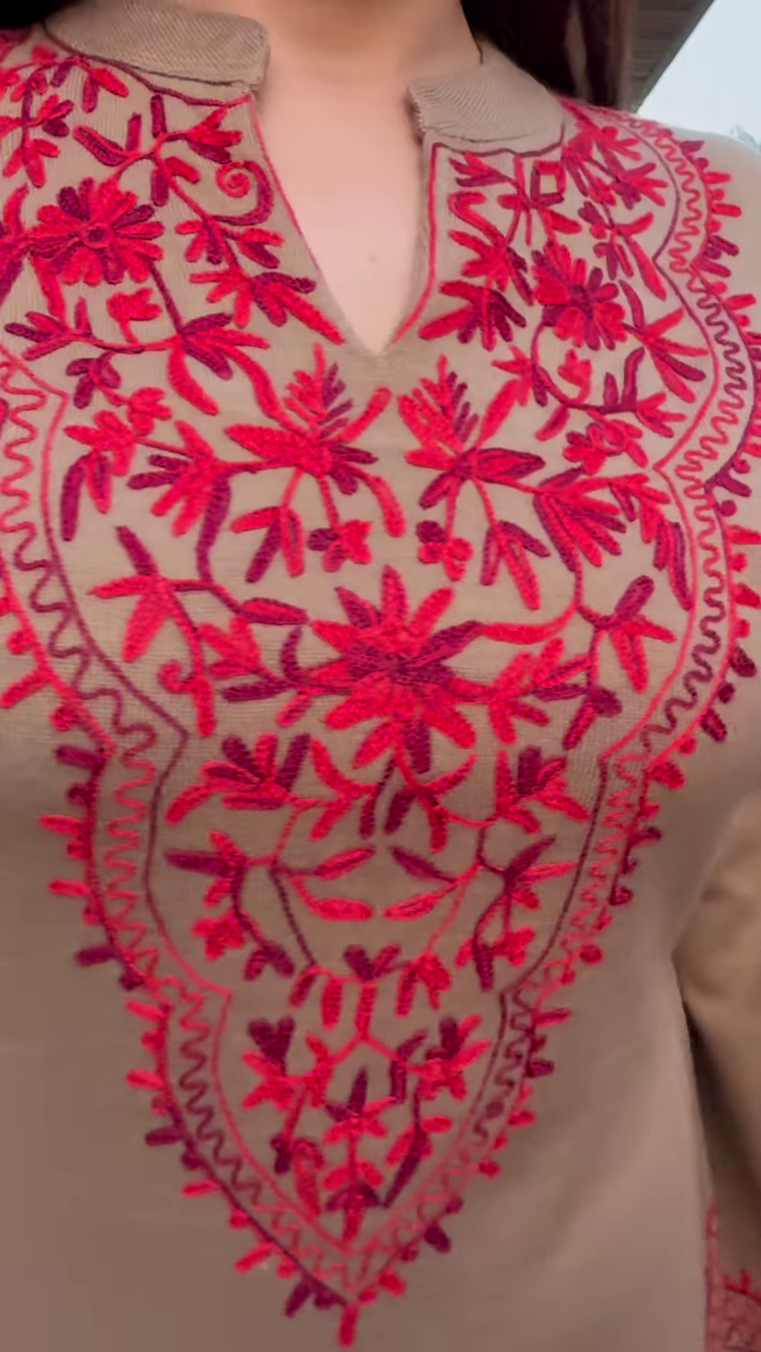 Special Woollen Set with Kashmiri Embroidery – Elegant Warmth & Timeless Tradition - Image 4